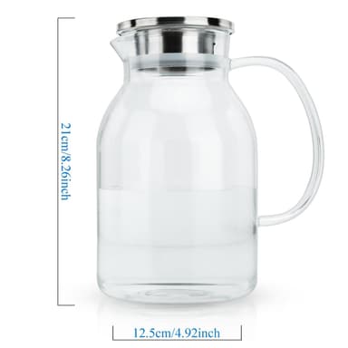 Karaffel Kande Tekande med filter 1,8 liter
