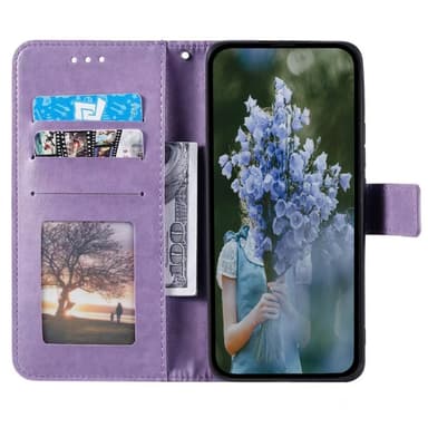 SKALO Samsung A05s 4G Mandala Flip Cover - Lilla