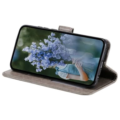SKALO Samsung A05s 4G Mandala Flip Cover - Grå