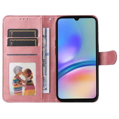 SKALO Samsung A05s 4G PU-læder Pungetui - Pink