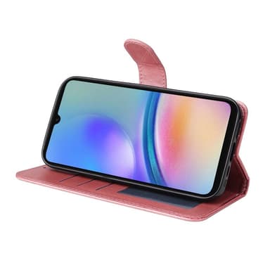 SKALO Samsung A05s 4G PU-læder Pungetui - Pink