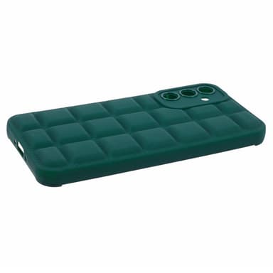 SKALO Samsung A05s 4G Puffer Bumper TPU-Cover - Grøn