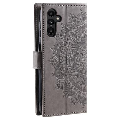 SKALO Samsung A05s 4G Mandala Flip Cover - Grå