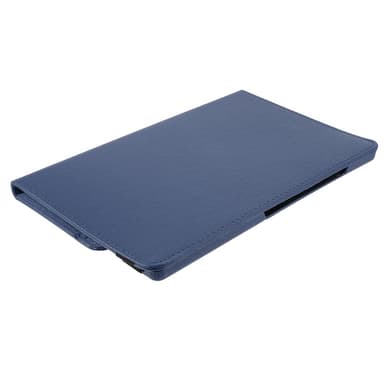 SKALO Samsung Tab A9+ 360 Litchi Flip Cover - Mørkeblå