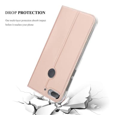 HTC Desire 12 PLUS Pungetui Cover Case (Lyserød)
