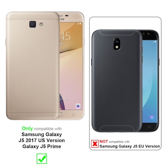 Samsung Galaxy J5 2017 US Version Cover Etui Case (Blå)