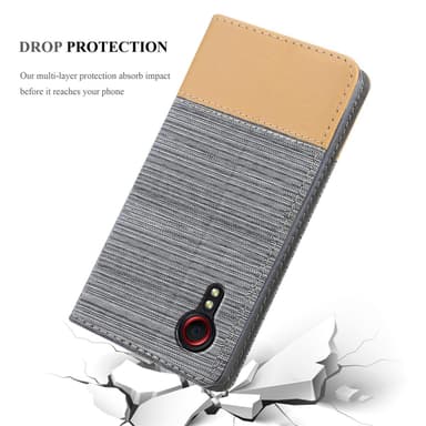 Samsung Galaxy XCover 5 Pungetui Cover Case (Grå)