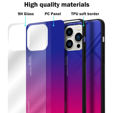 Cover iPhone 14 PRO Etui Case (Sort)