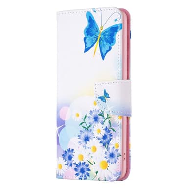 Til Samsung Galaxy S24 tegnebogstativetui mønstertelefoncover