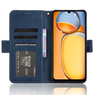 SKALO Xiaomi Redmi 13C 4G 6-RUM Pungetaske - Blå