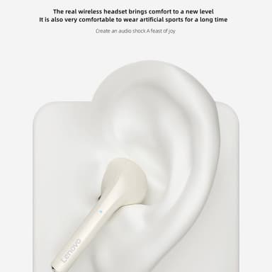 LENOVO LP50 Bluetooth-hovedtelefon BT5.3 støjreduktion HiFi