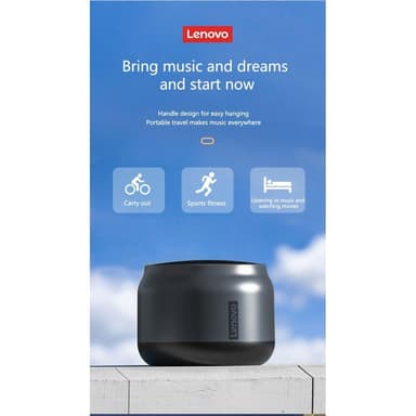 LENOVO Thinkplus K30 bærbar Bluetooth-højttaler