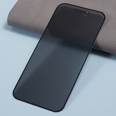 til iPhone 15 Hærdet glas 180-graders anti-spion Privacy 2stk