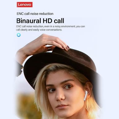 LENOVO LP50 Bluetooth-hovedtelefon BT5.3 støjreduktion HiFi