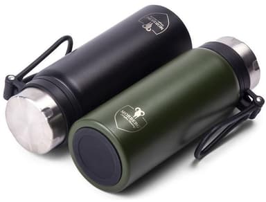 Morberg Orrefors Hunting Termosmugg 75cl, Svart