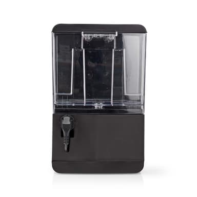 Nedis Kaffemaskine | Filterkaffe | 1.5 l | 12 Kopper | Hold-varm funktion | Tænd timer | LCD display | Urfunktion | Aluminium / Sort