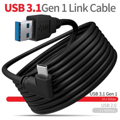 Link-kabel Oculus Quest 2 USB-C / USB-A 3 m