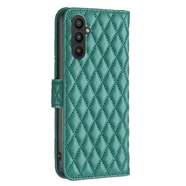 SKALO Samsung A25 5G BINFEN COLOR Quiltet Pung - Grøn