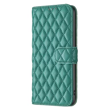 SKALO Samsung A25 5G BINFEN COLOR Quiltet Pung - Grøn