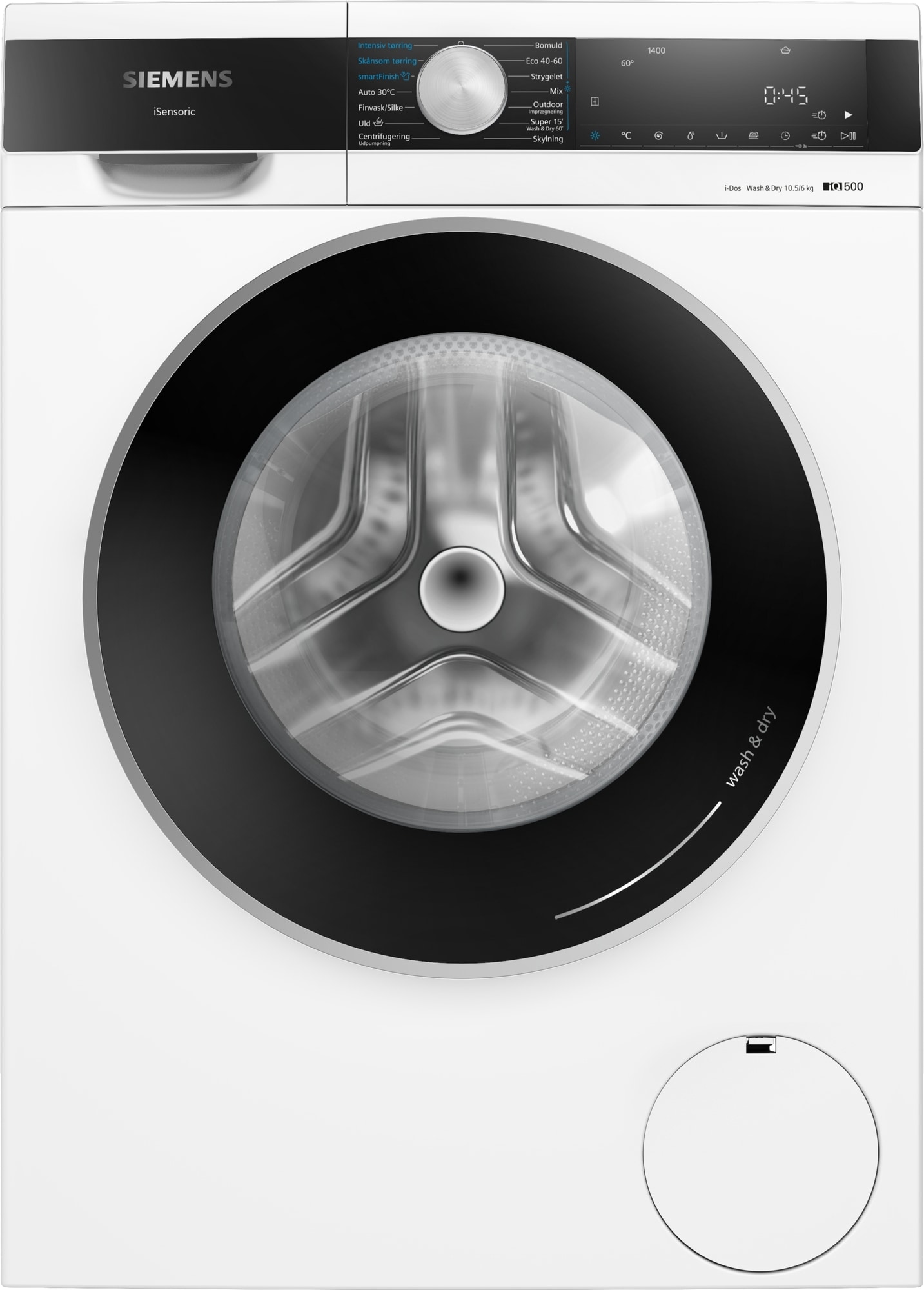 Siemens Kombineret vaskemaskine/tørretumbler WN54G2A0DN thumbnail