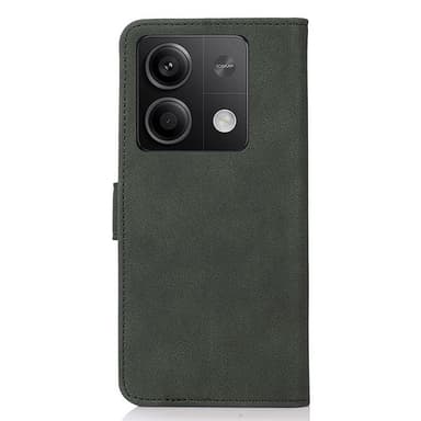 SKALO Xiaomi Redmi Note 13 5G KHAZNEH Pungetui i PU-læder - Grøn