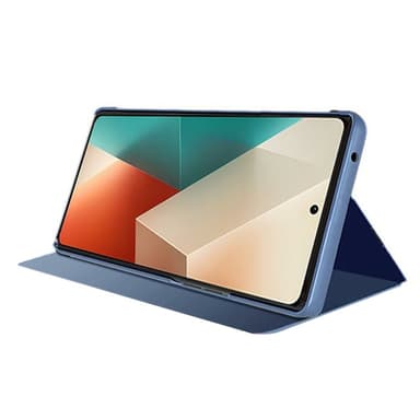 SKALO Xiaomi Redmi Note 13 Pro 5G Clear View Mirror Etui - Rosa guld