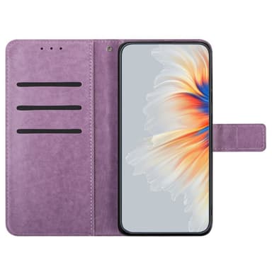 SKALO Xiaomi Redmi Note 13 Pro 5G Mandala Flip Cover - Lilla