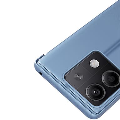 SKALO Xiaomi Redmi Note 13 Pro 5G Clear View Mirror Etui - Rosa guld