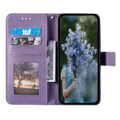 SKALO Xiaomi Redmi Note 13 4G Mandala Flip Cover - Lilla
