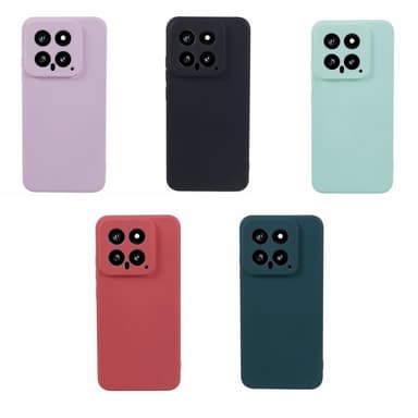SKALO Xiaomi 14 5G Ultratynd TPU-skal - Lilla
