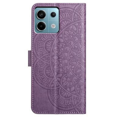 SKALO Xiaomi Redmi Note 13 Pro 5G Mandala Flip Cover - Lilla