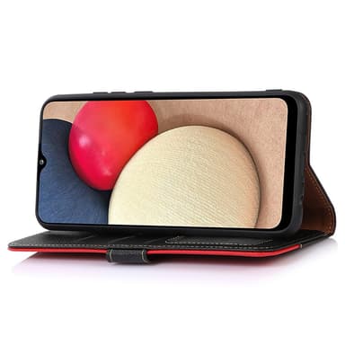 SKALO Asus ROG Phone 8 5G KHAZNEH Litchi Pungetui i PU-læder - Sort