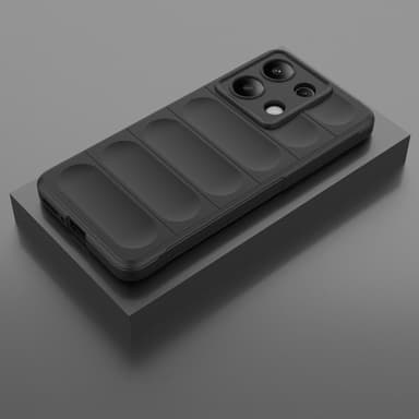 SKALO Xiaomi Redmi Note 13 4G Rugged Bumpers TPU-Cover - Sort