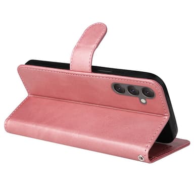 SKALO Samsung A25 5G PU-læder Pungetui - Pink