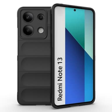 SKALO Xiaomi Redmi Note 13 4G Rugged Bumpers TPU-Cover - Sort