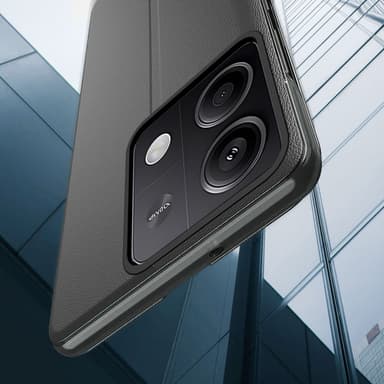 SKALO Xiaomi Redmi Note 13 5G Clear View Window Cover - Lilla