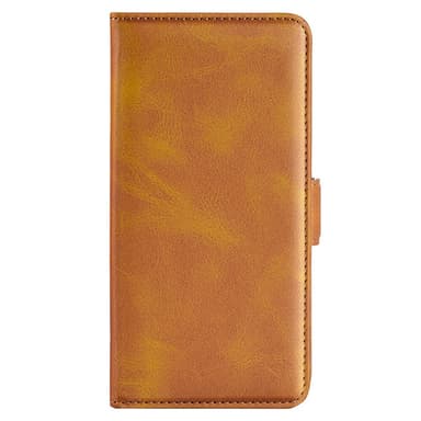 SKALO Xiaomi Redmi 13C 4G Premium Wallet Flip Cover - Lys brun