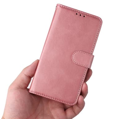 SKALO Samsung A25 5G PU-læder Pungetui - Pink