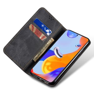 SKALO Xiaomi Redmi 13C 4G Jeans Flip Cover - Sort