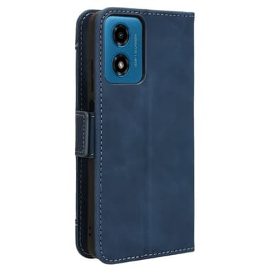 SKALO Motorola Moto G04 6-RUM Pungetaske - Blå