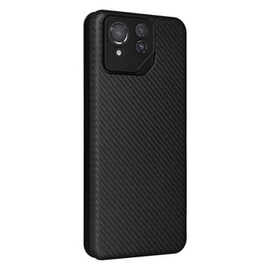 SKALO Asus ROG Phone 8 Pro 5G Carbon Fiber Pungetui - Sort