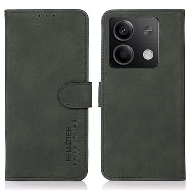 SKALO Xiaomi Redmi Note 13 5G KHAZNEH Pungetui i PU-læder - Grøn