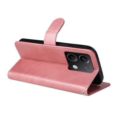 SKALO Xiaomi Redmi Note 13 5G PU-læder Pungetui - Pink