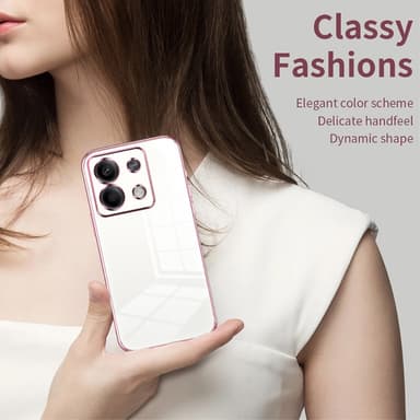 SKALO Xiaomi Redmi Note 13 5G Electroplating Farve Cover - Blå