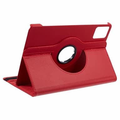 SKALO Lenovo Tab M11 360 Litchi Flip Cover - Rød