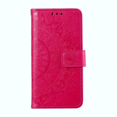 SKALO Xiaomi Redmi Note 13 4G Mandala Flip Cover - Cerise