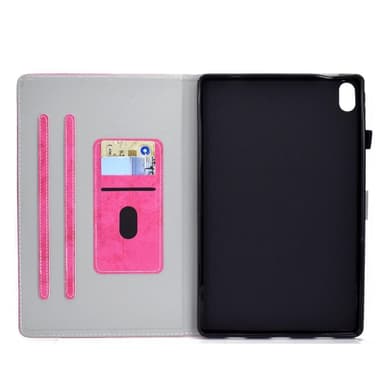 Til iPad 10.9 (2022) Tabletetui, omslagsstofstruktur - Rose