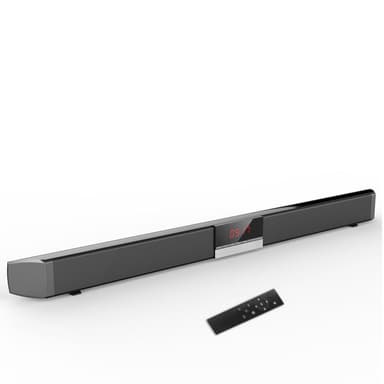 SR100 Plus Bluetooth Soundbar TV-højttaler Trådløs subwoofer med fjernbetjening