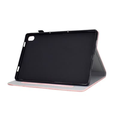 Til iPad 10.9 (2022) Tabletetui, omslagsstofstruktur - lyserød
