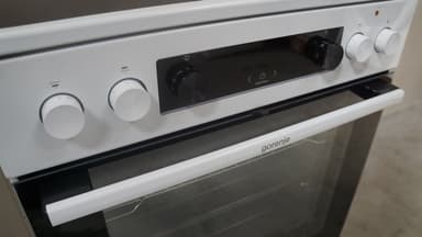 Gorenje keramisk komfur GEC6D60WPB - D10561 - brugt